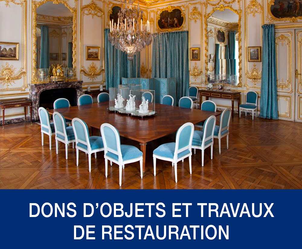 Dons d’objets et travaux de restauration