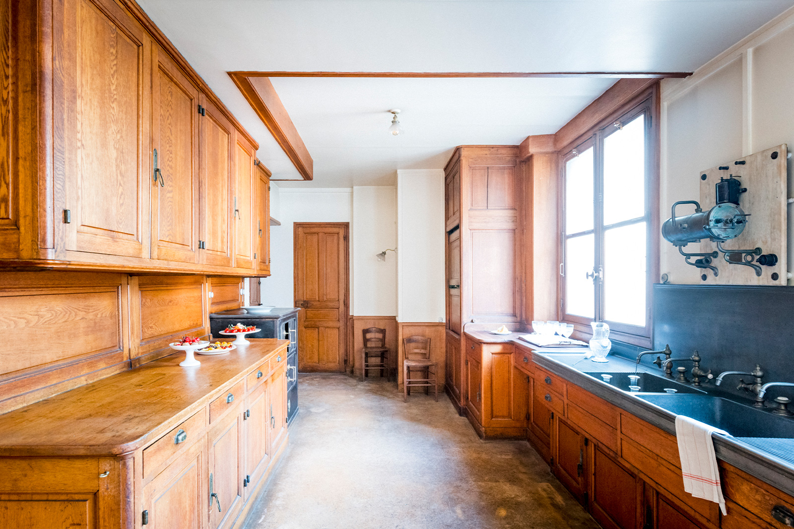 Galerie Kraemer : Rénovation des cuisines et des salles de bains du musée Musée Nissim de Camondo à Paris.